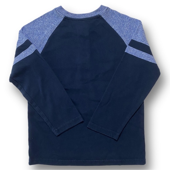 Garanimals, EUC, 365 Kids, Long sleeve Navy blue, Henley shirt, boys size 5 - Picture 7 of 13